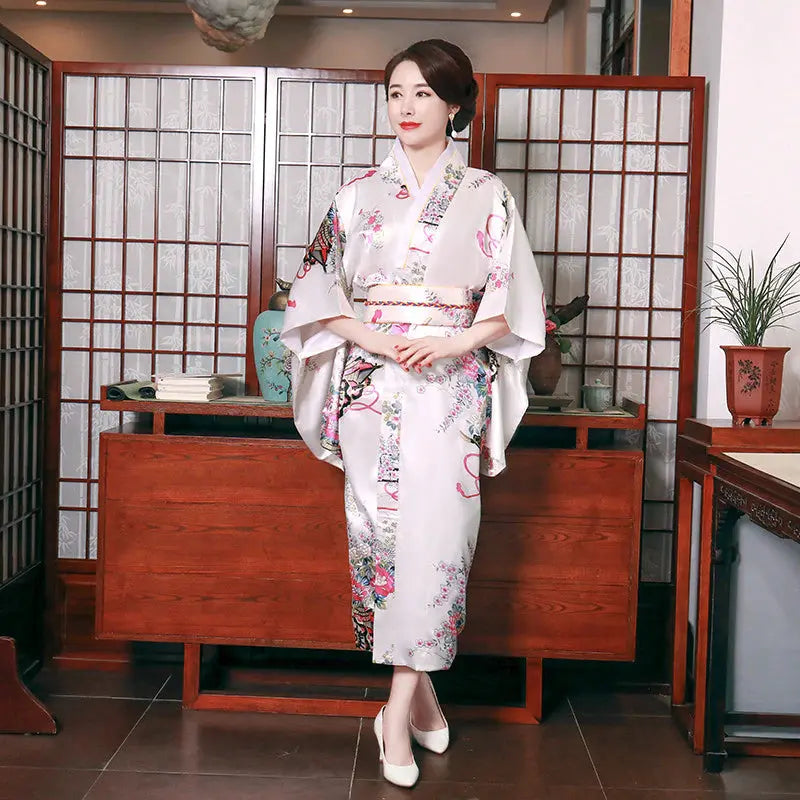 Langer Japanischer Kimono für Damen 'Miyuki'