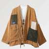 Kimono Velours Bestickt 'Akidori'