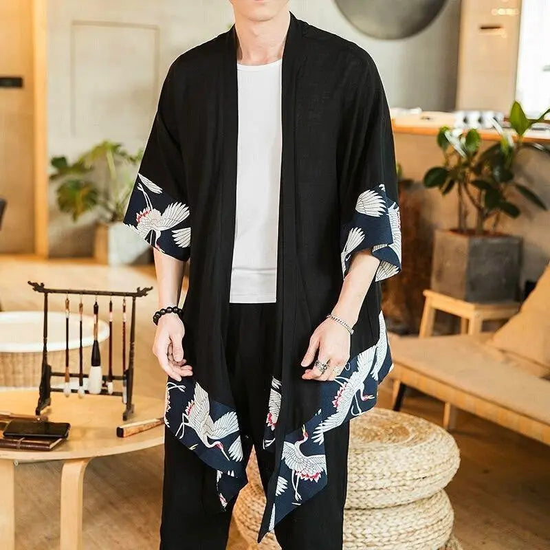 Langer Kimono Cardigan 'Ryota'
