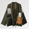 Kimono Jacke aus Velours 'Akidori'