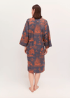 My Store Damen Kimono Bademantel blau | Kaido Damen Kimono Bademantel blau | Kaido