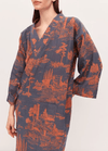 My Store Damen Kimono Bademantel blau | Kaido Damen Kimono Bademantel blau | Kaido