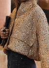 My Store Glitzernde goldene Kimono Jacke | Hoshi Glitzernde goldene Kimono Jacke | Hoshi