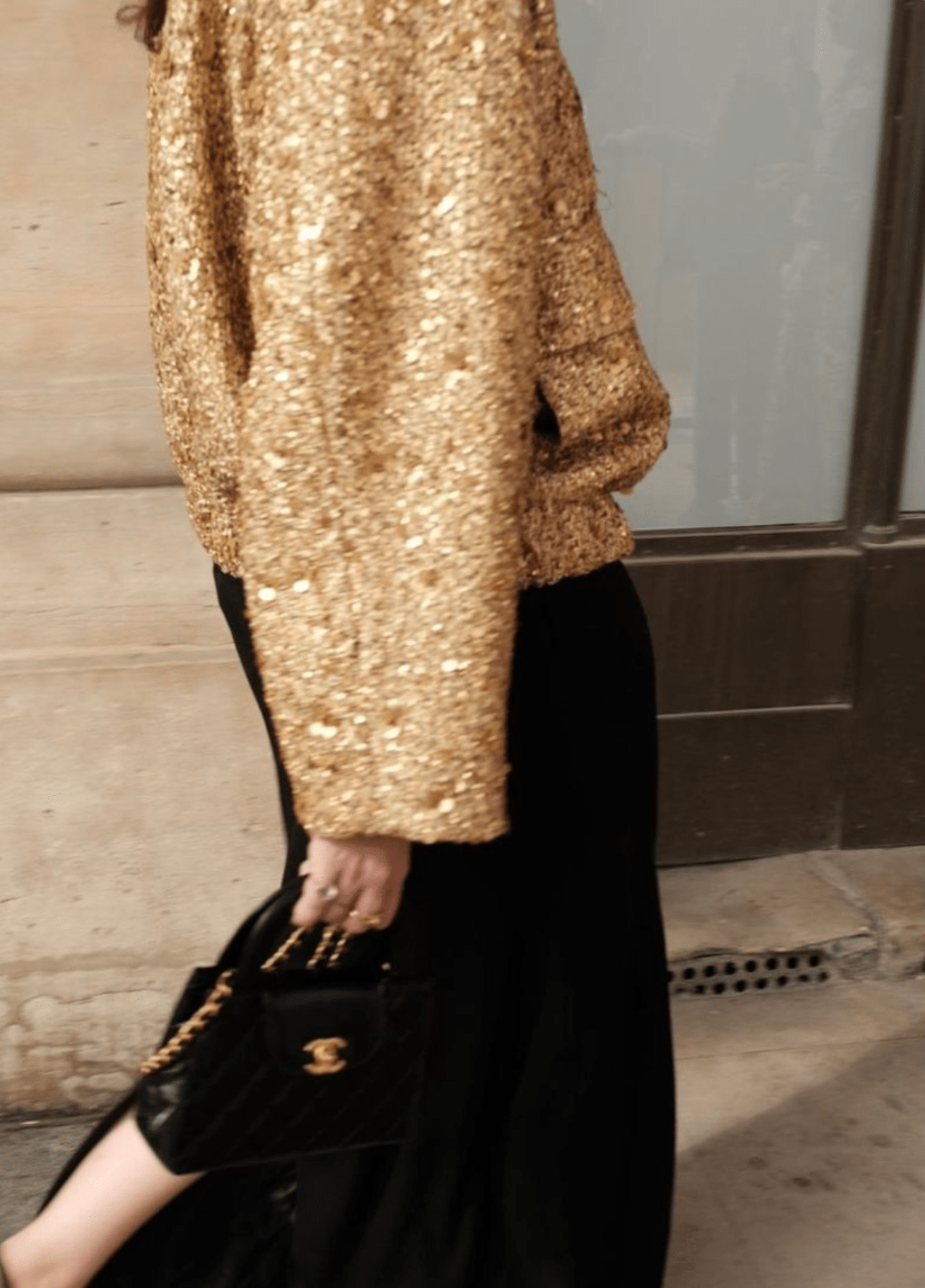 My Store Glitzernde goldene Kimono Jacke | Hoshi Glitzernde goldene Kimono Jacke | Hoshi
