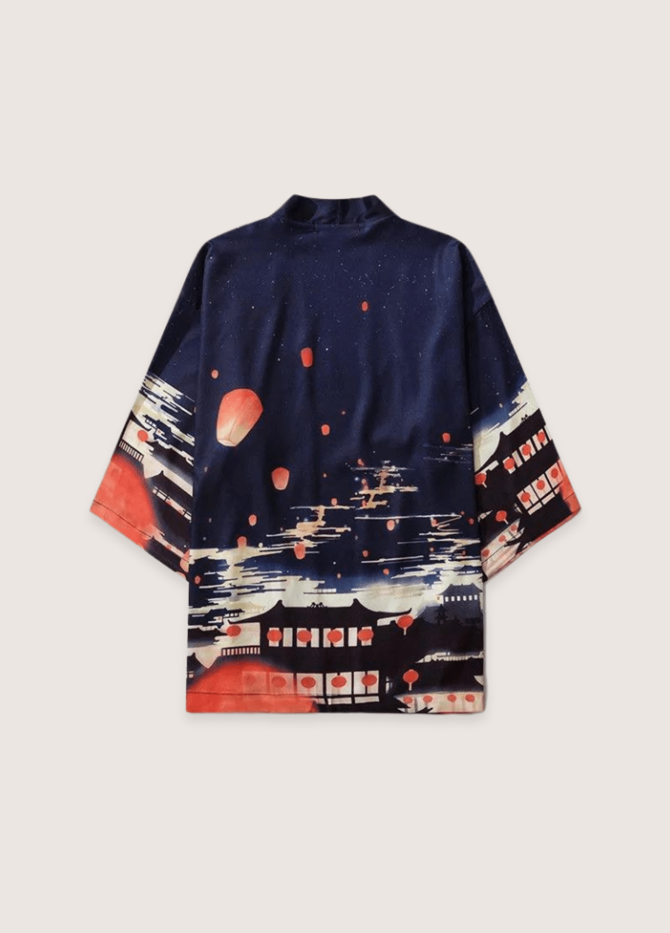 My Store Japanischer Kimono | Nachtlaternen Japanischer Kimono | Nachtlaternen