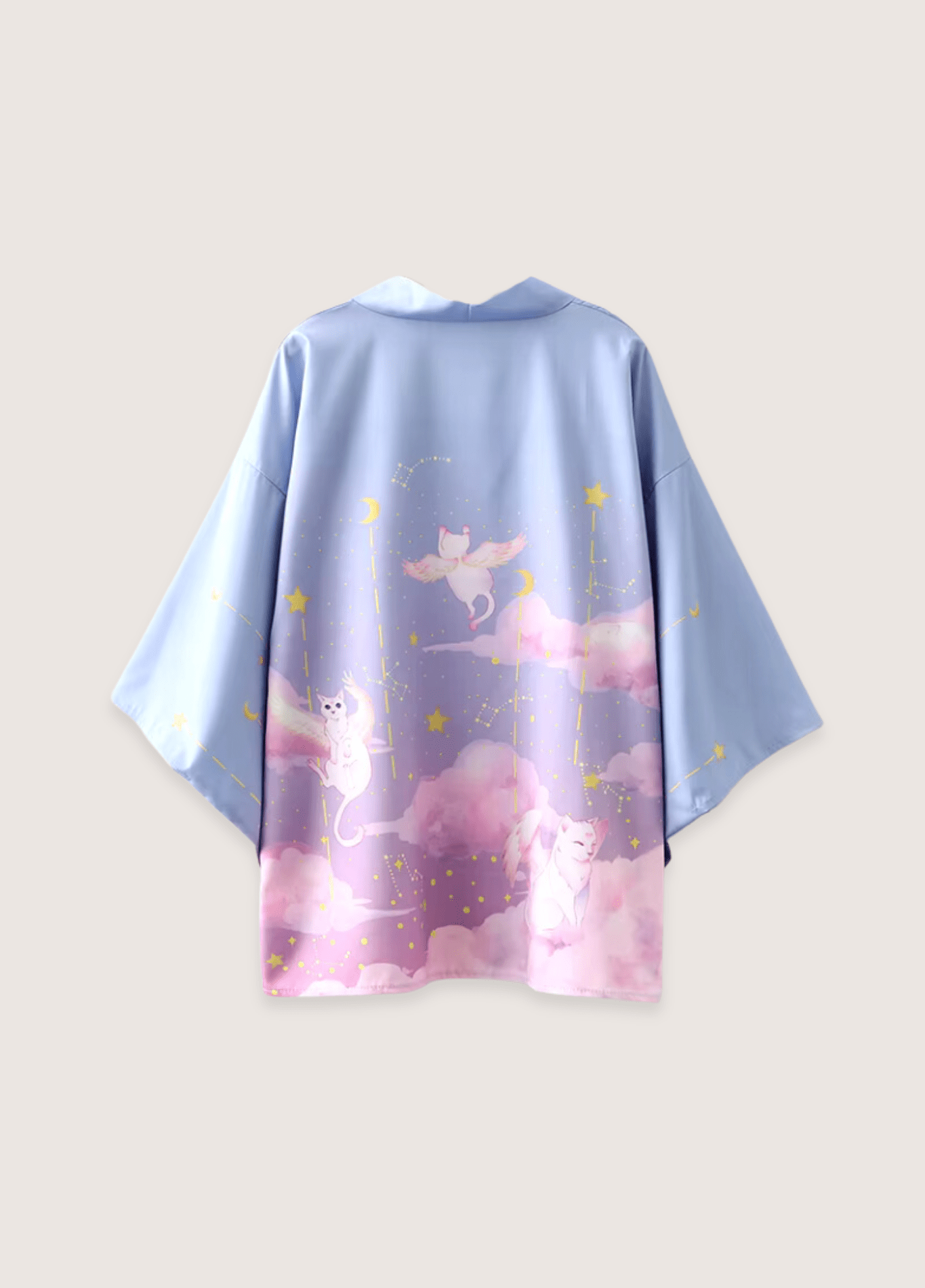 My Store blau / einzigartig Japanischer Kimono | Träumende Katze Japanischer Kimono | Träumende Katze 1005002489170944-2002-Lilac-One Size