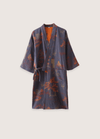 My Store Kimono Bademantel Blau Damen | Momiji Kimono Bademantel Blau Damen | Momiji