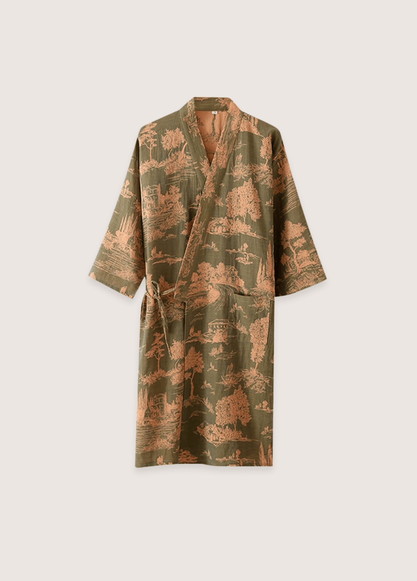 My Store Kimono Bademantel Grün Herren | Ukiyo Kimono Bademantel Grün Herren | Ukiyo