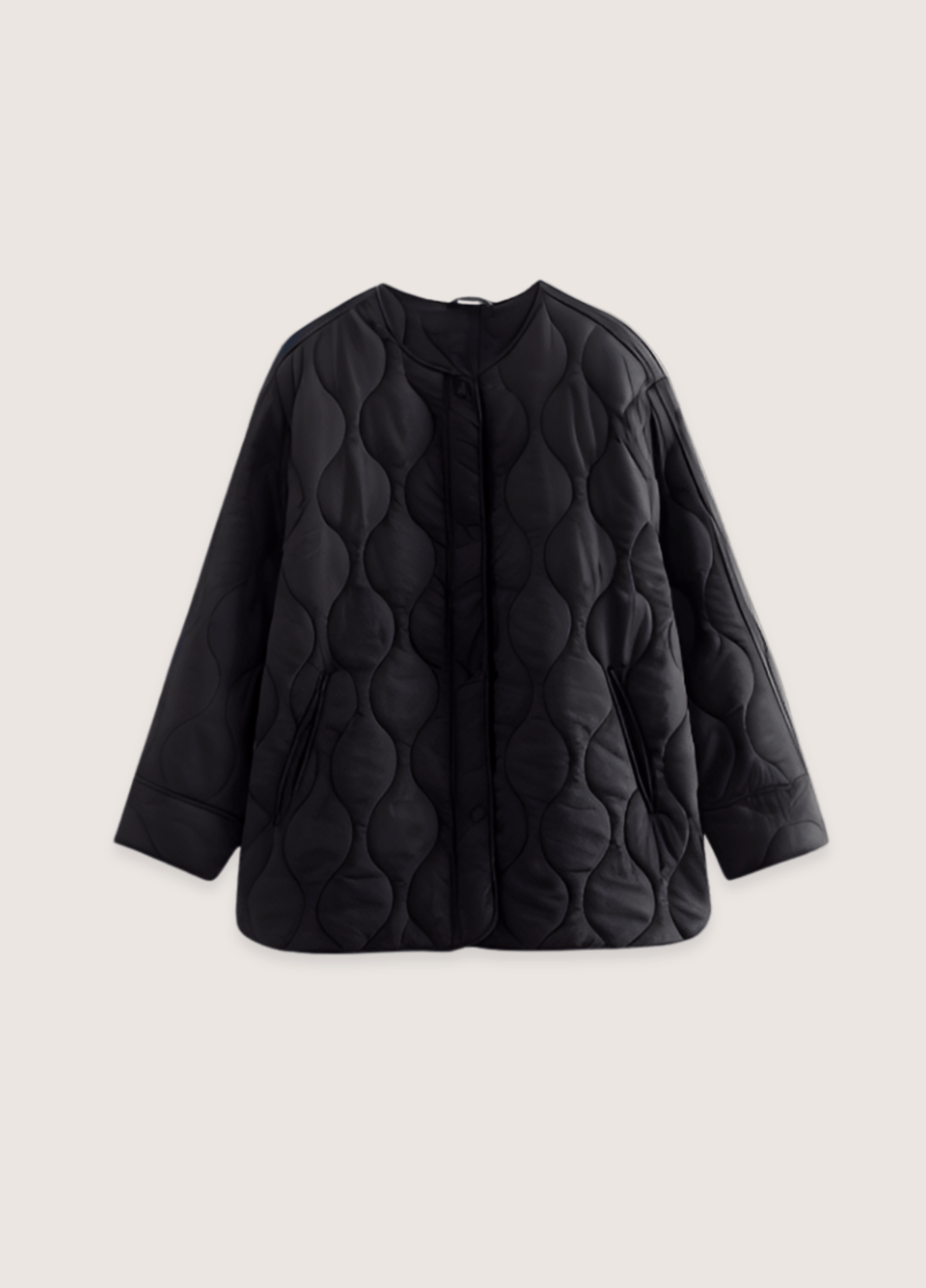 My Store Kimono Eleganz Schwarz | Die Ultimative Steppjacke Kimono Eleganz Schwarz | Die Ultimative Steppjacke