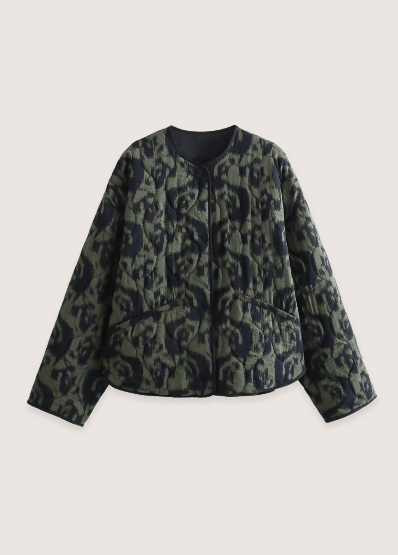 My Store Kimono Jacke Olivengrüne | Ikat Kimono Jacke Olivengrüne | Ikat