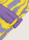 Langer Kimono | Gelbes Zebra
