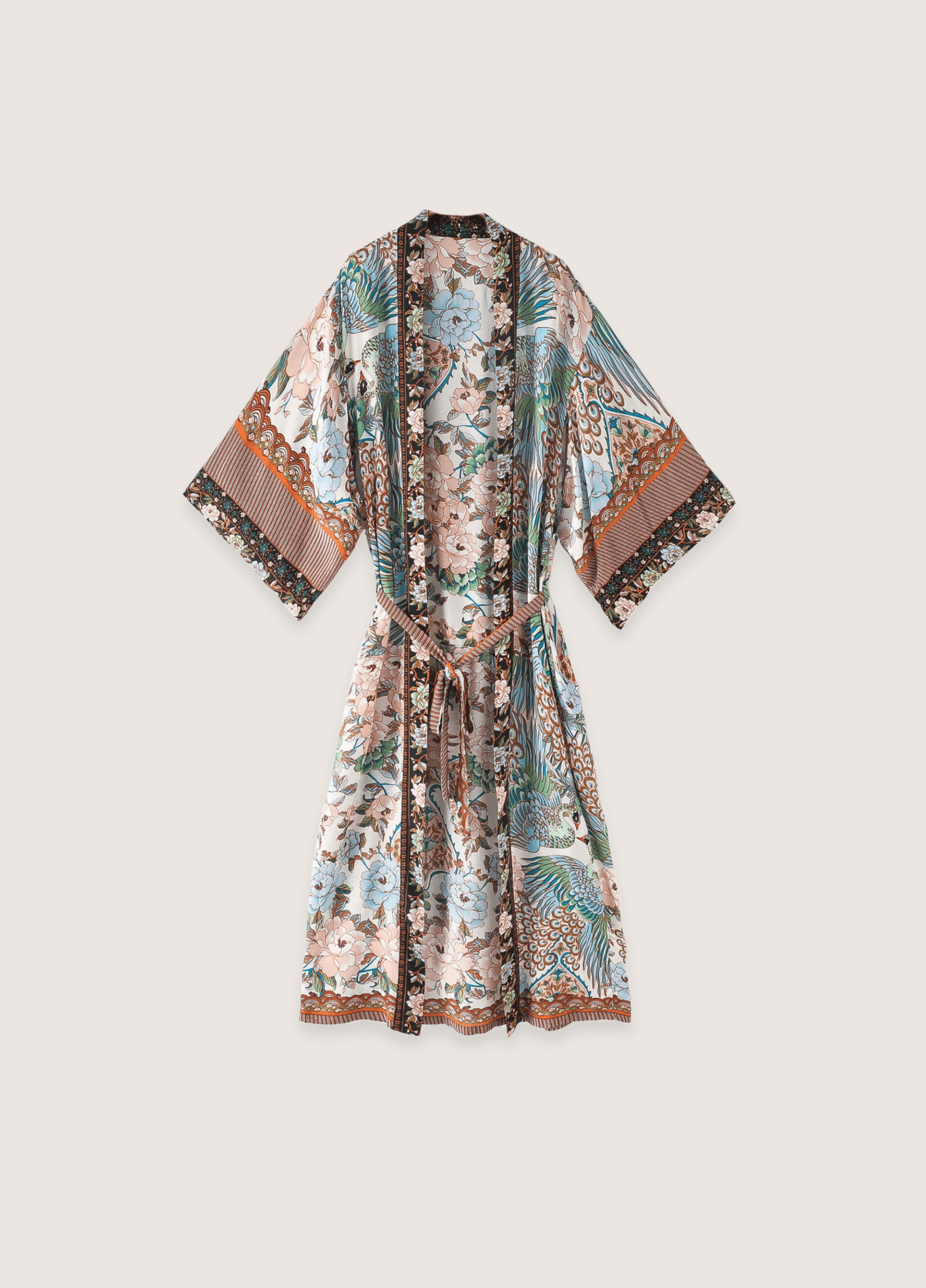 My Store Langer boho blumiger Kimono luxuriös Langer boho blumiger Kimono luxuriös