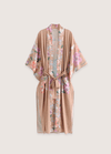 My Store beige rosé / S Langer Kimono beiger rosafarbener | Fleur et Paon Bohème Langer Kimono beiger rosafarbener | Fleur et Paon Bohème 1005002649764890-A137-S