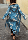 My Store blau / einzigartig Langer Kimono | Himmlische Kraniche Langer Kimono | Himmlische Kraniche 1005004123579776-Q1029-996-One Size