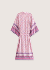 My Store Langer Kimono mit rosa Blumenmuster Langer Kimono mit rosa Blumenmuster