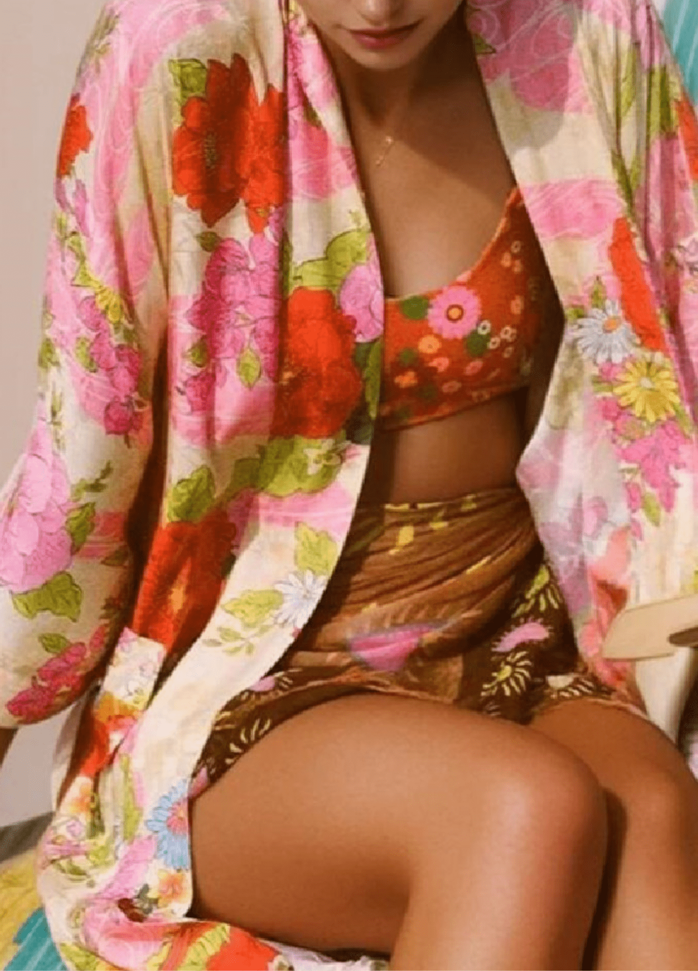 Langer Kimono | Pivoine
