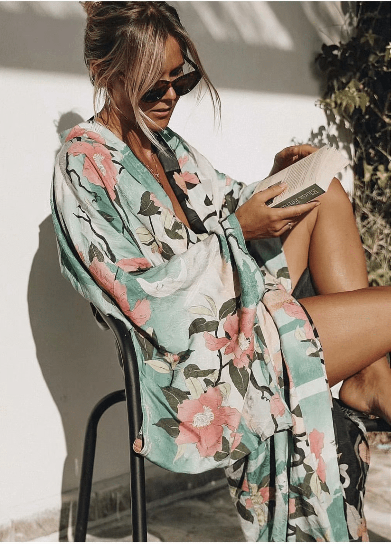 My Store grün / einzigartig Langer Kimono | Tropische Flucht Langer Kimono | Tropische Flucht 1005004123579776-Q734-996-One Size