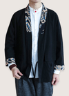 My Store Schwarzer Kimono Mantel | Zeitgenössischer Cardigan Schwarzer Kimono Mantel | Zeitgenössischer Cardigan
