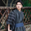 My Store Traditioneller Gestreifter Herren Yukata in Grau Traditioneller Gestreifter Herren Yukata in Grau