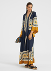 My Store Umkehrbarer Kimono Mantel | Mittelmeer Umkehrbarer Kimono Mantel | Mittelmeer
