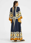 My Store Umkehrbarer Kimono Mantel | Mittelmeer Umkehrbarer Kimono Mantel | Mittelmeer