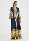 My Store Umkehrbarer Kimono Mantel | Mittelmeer Umkehrbarer Kimono Mantel | Mittelmeer