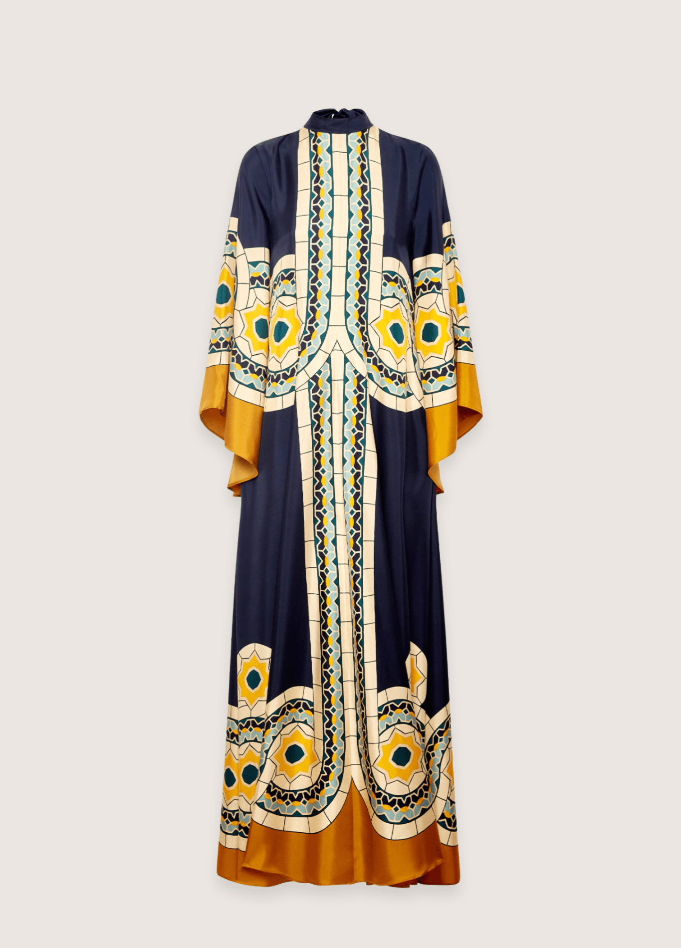 My Store Umkehrbarer Kimono Mantel | Mittelmeer Umkehrbarer Kimono Mantel | Mittelmeer