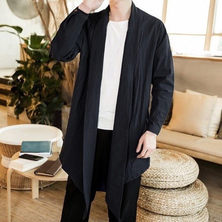 Lange Kimono Jacke