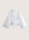My Store Weißer Kimono | Wickeloberteil Weißer Kimono | Wickeloberteil