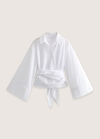 My Store Weißer Kimono | Wickeloberteil Weißer Kimono | Wickeloberteil