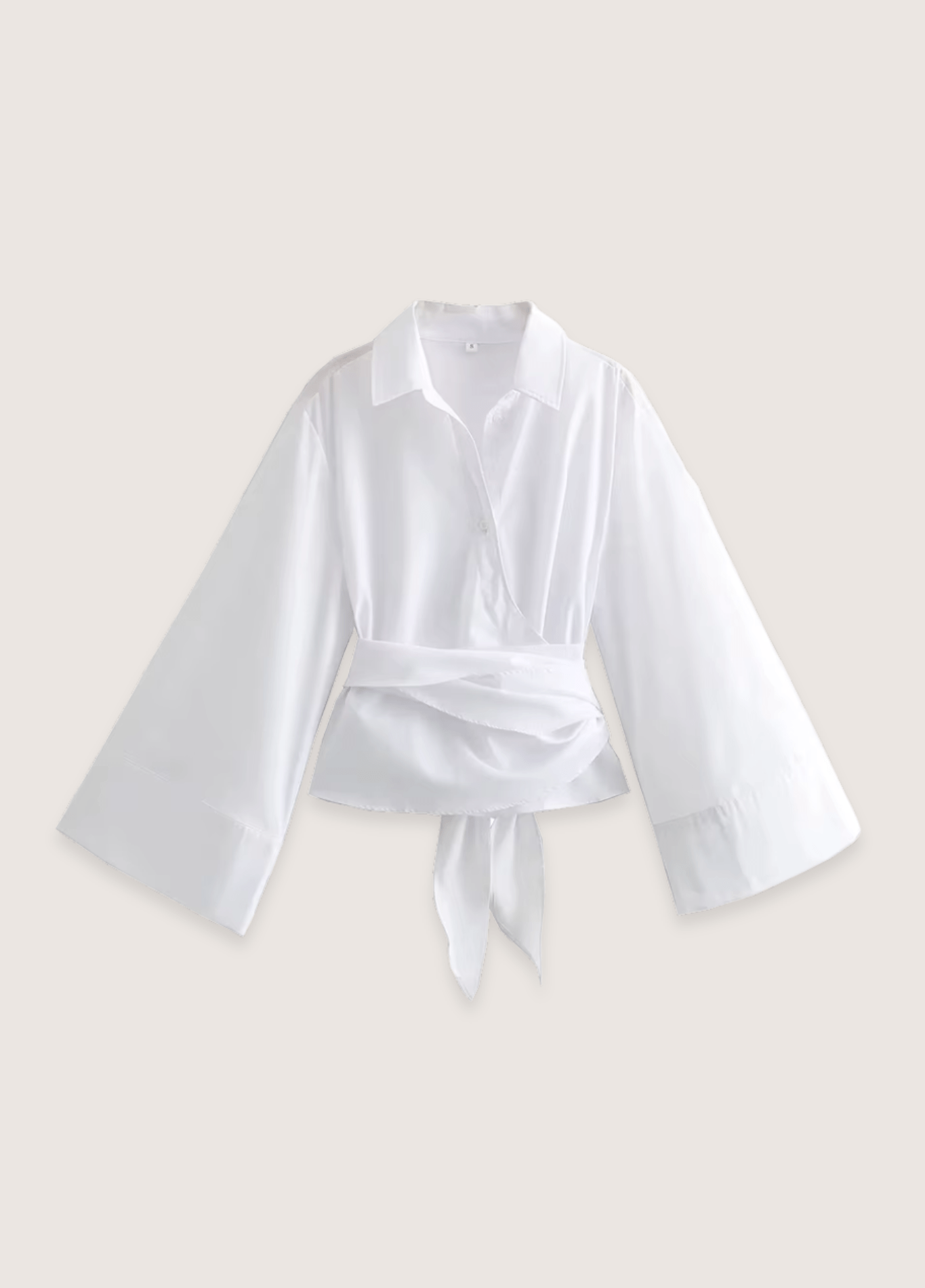 My Store Weißer Kimono | Wickeloberteil Weißer Kimono | Wickeloberteil