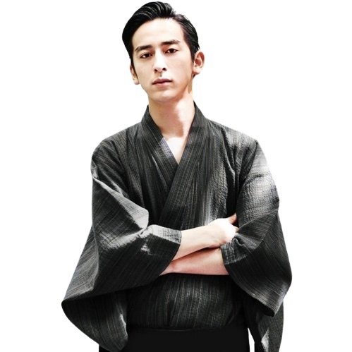 Yukata Schwarz Herren